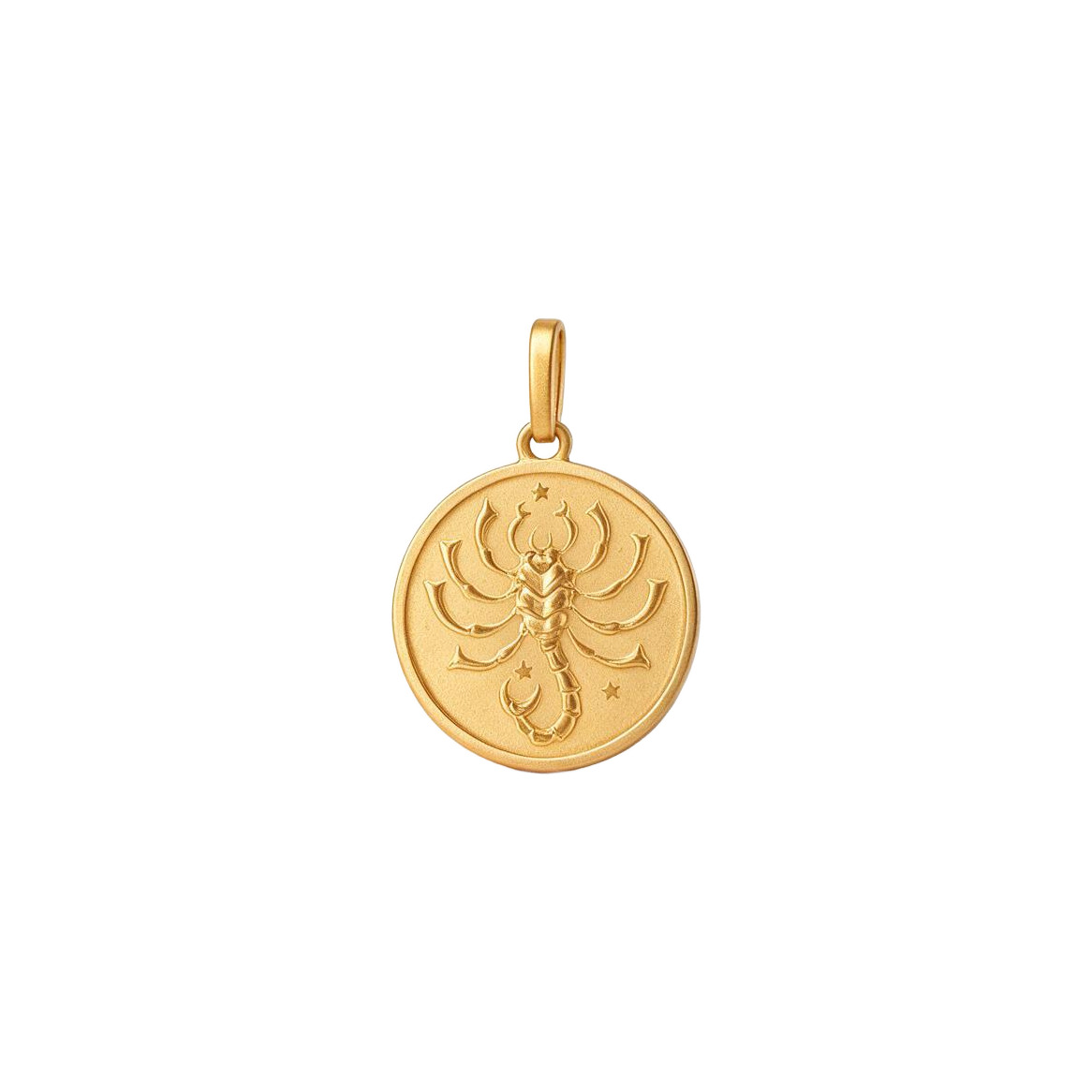 18k Yellow Gold Vintage 1970 Italian Scorpio Charm