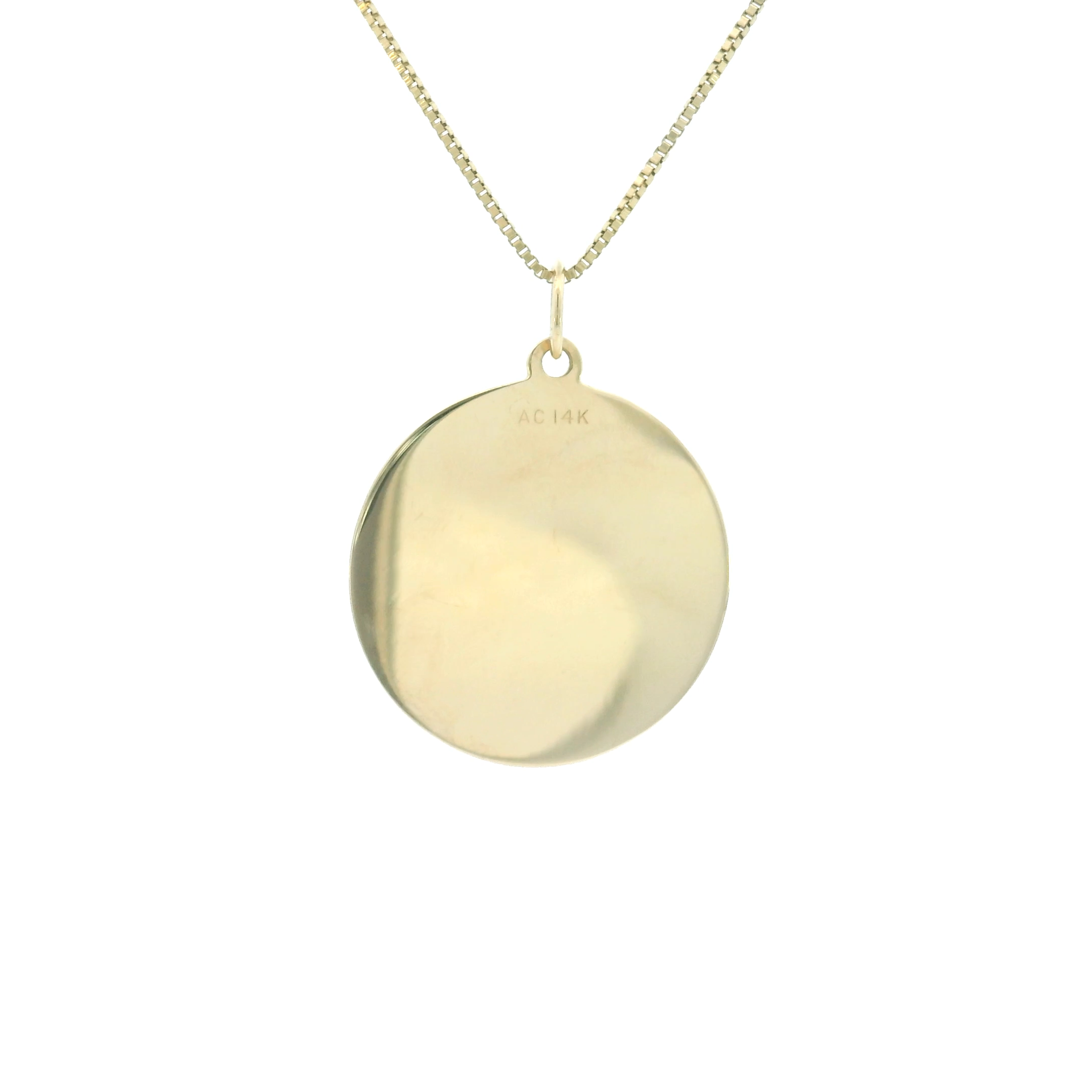 14k Yellow Gold Vintage Gavel Charm