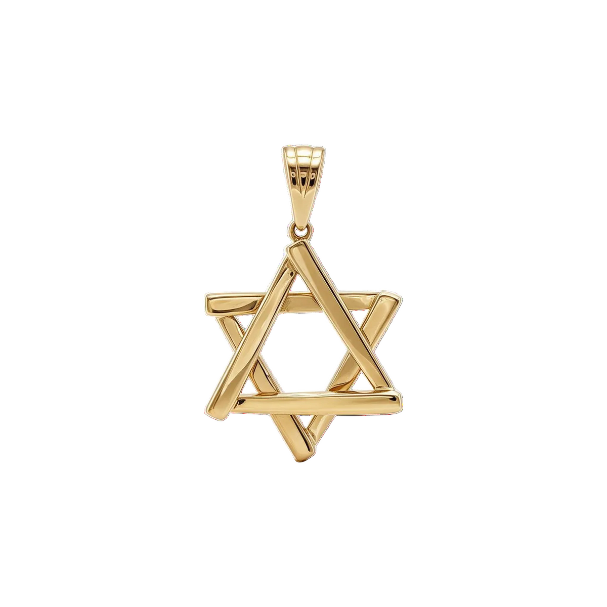 14 Karat Yellow Gold 1970s Vintage Star of David Charm