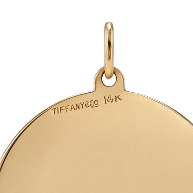 14K Yellow Gold 1940’s Vintage Ruby Flower Basket Tiffany & Co Charm Pendant