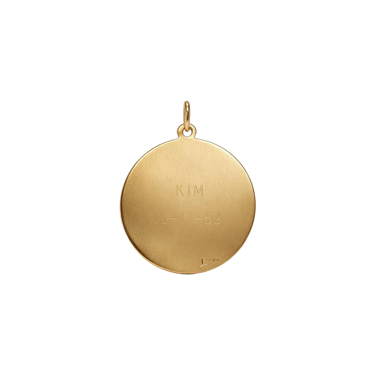 14k Yellow Gold Vintage Virgo with Stars Zodiac Charm