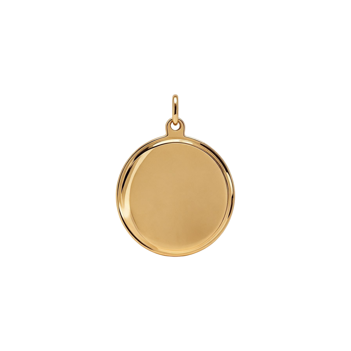 14k Yellow Gold Vintage Virgo Zodiac Charm