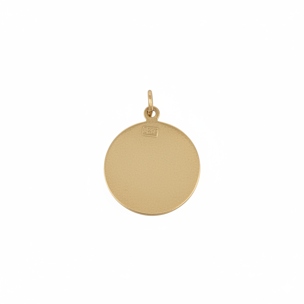14k Yellow Gold Vintage Libra Charm