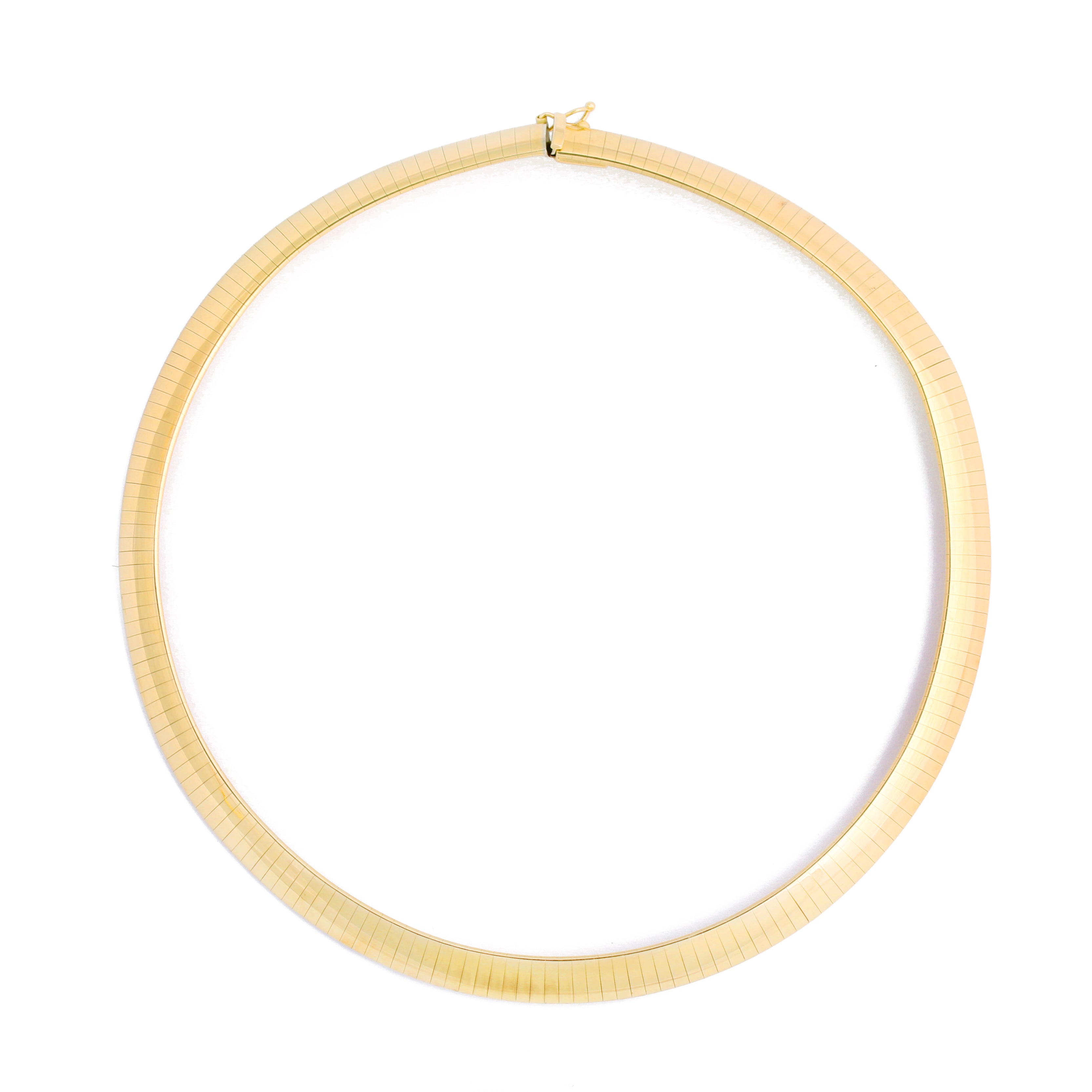 Collar Omega vintage de oro de 14 quilates