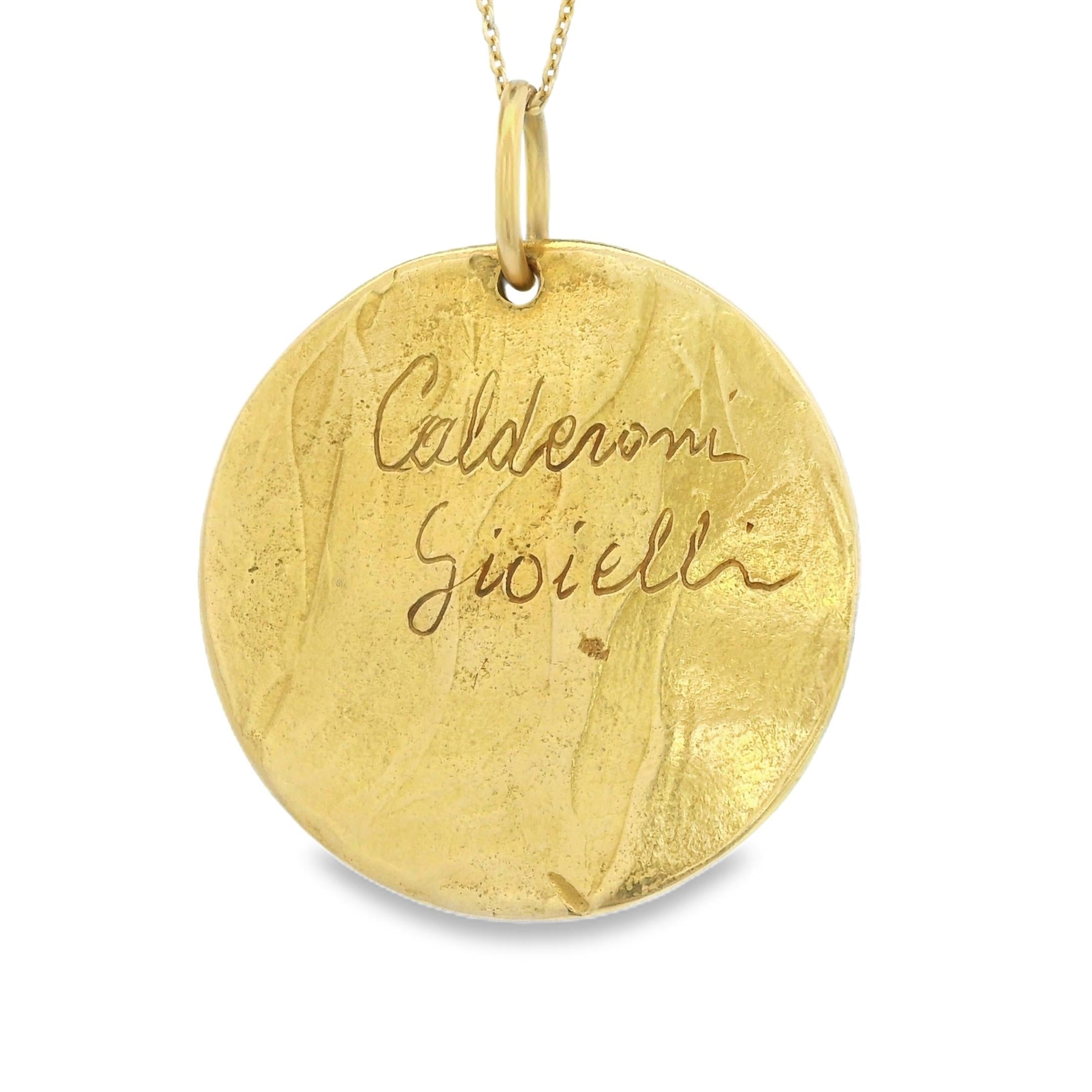 18k Yellow Gold Vintage Sagittarius Charm