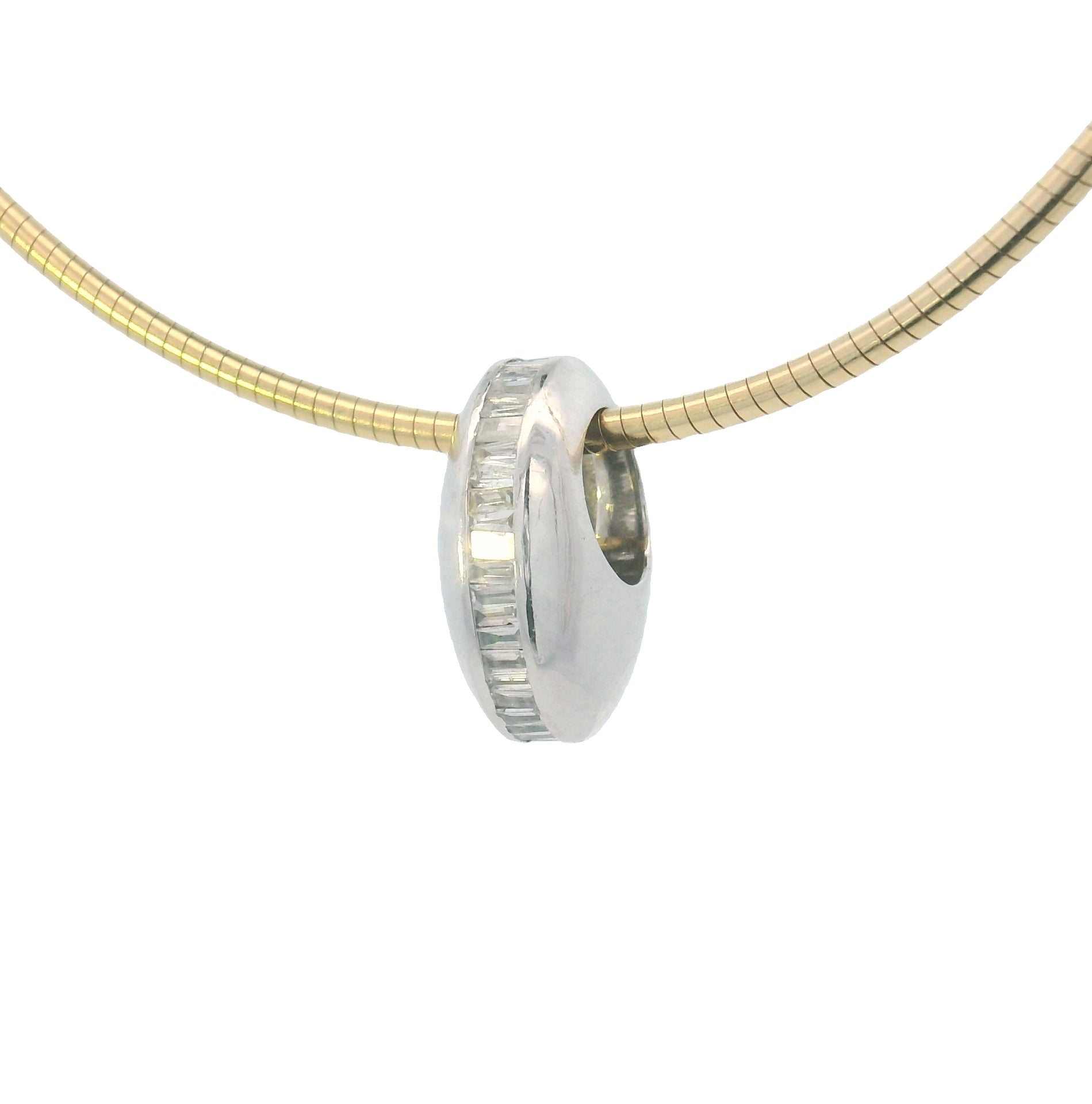 14k Gold Multi-gemstone Slider Rondels