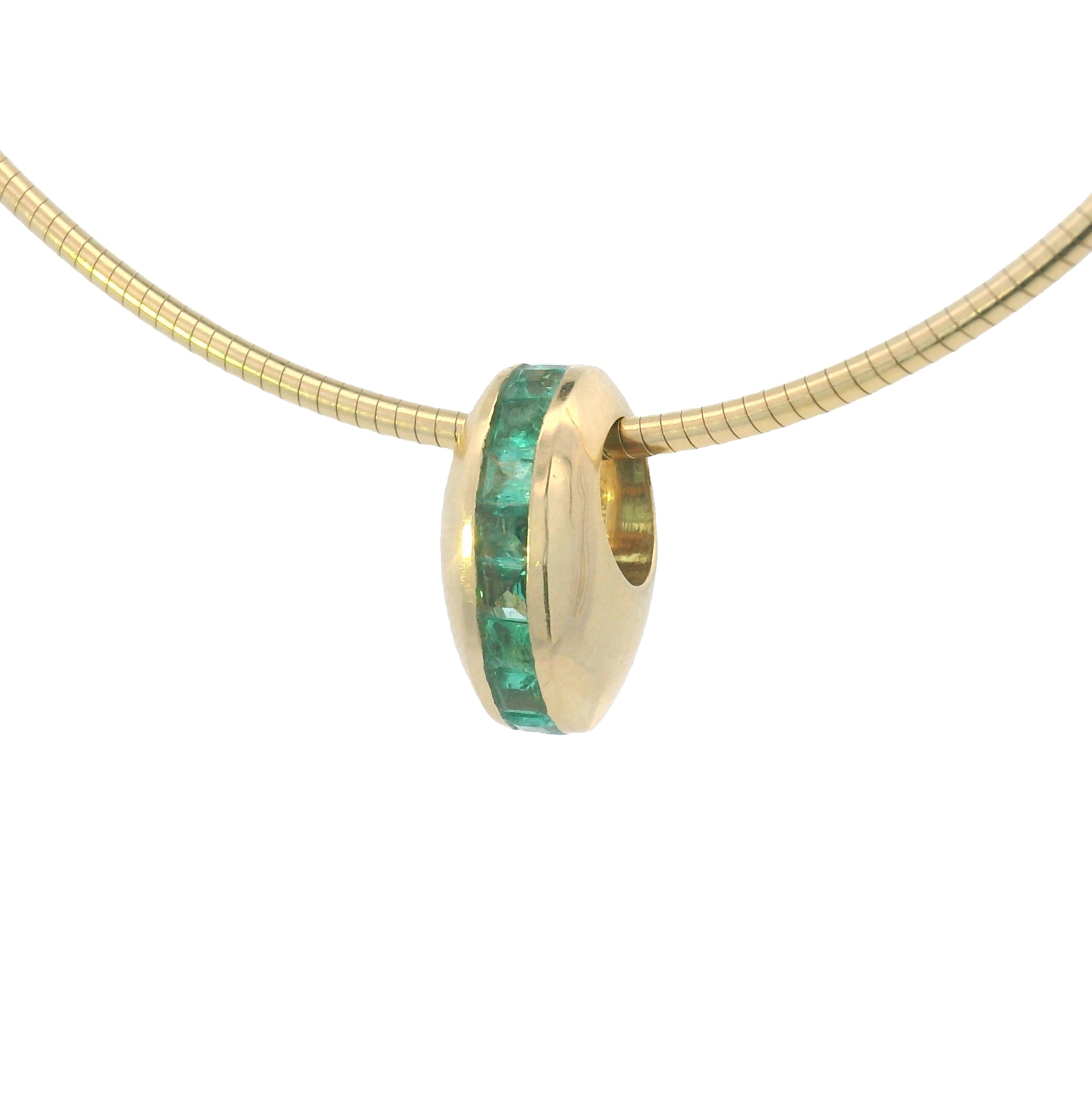 14k Gold Multi-gemstone Slider Rondels