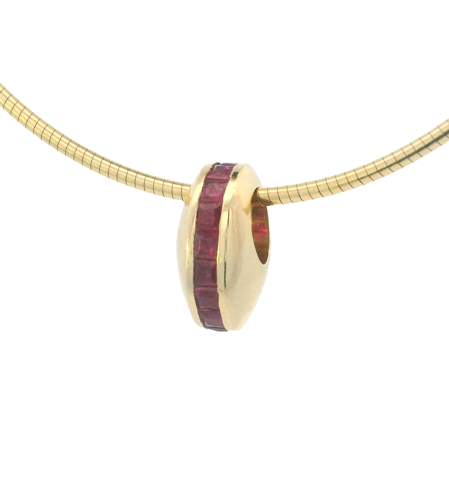 14k Gold Multi-gemstone Slider Rondels