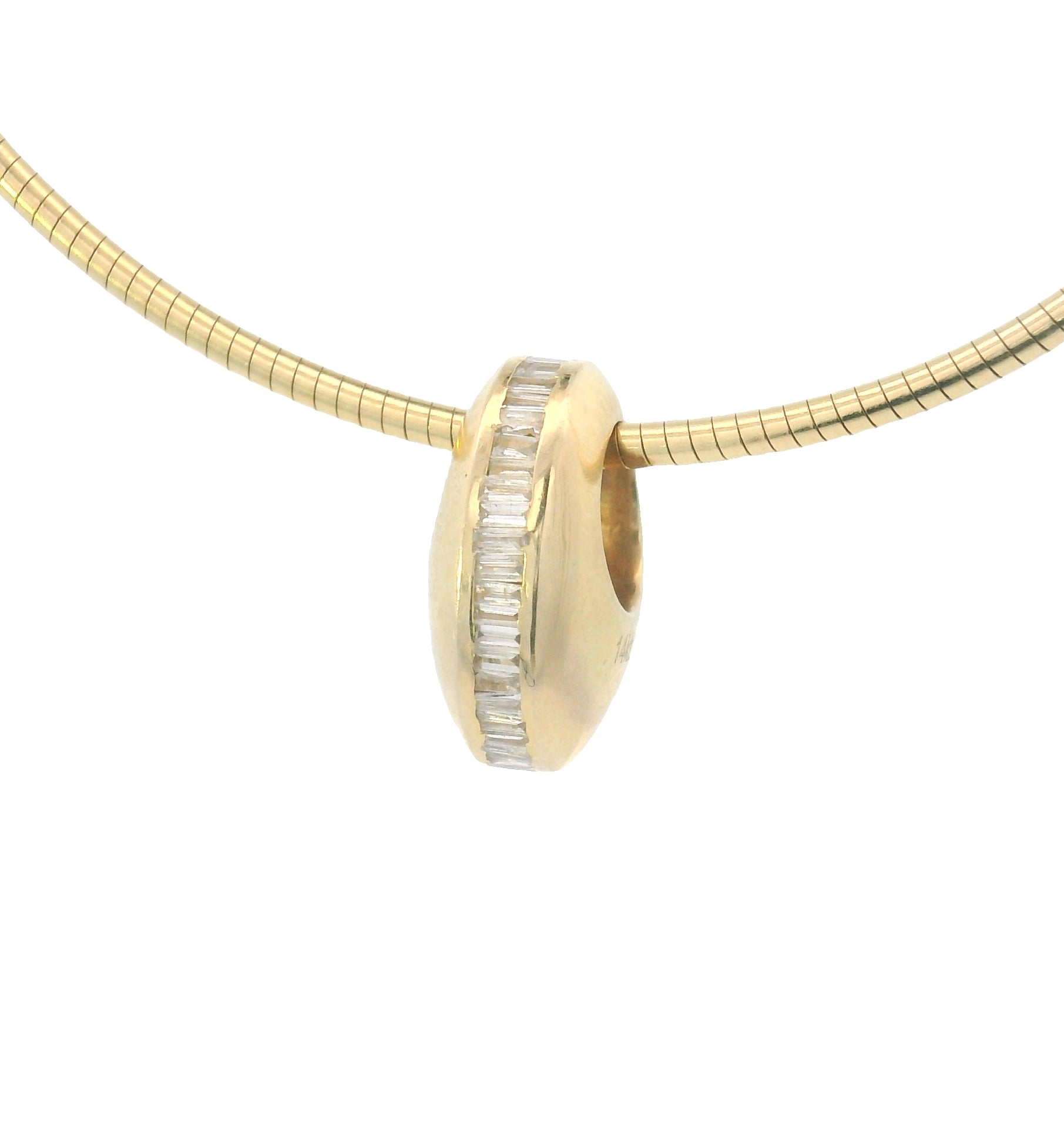 14k Gold Multi-gemstone Slider Rondels