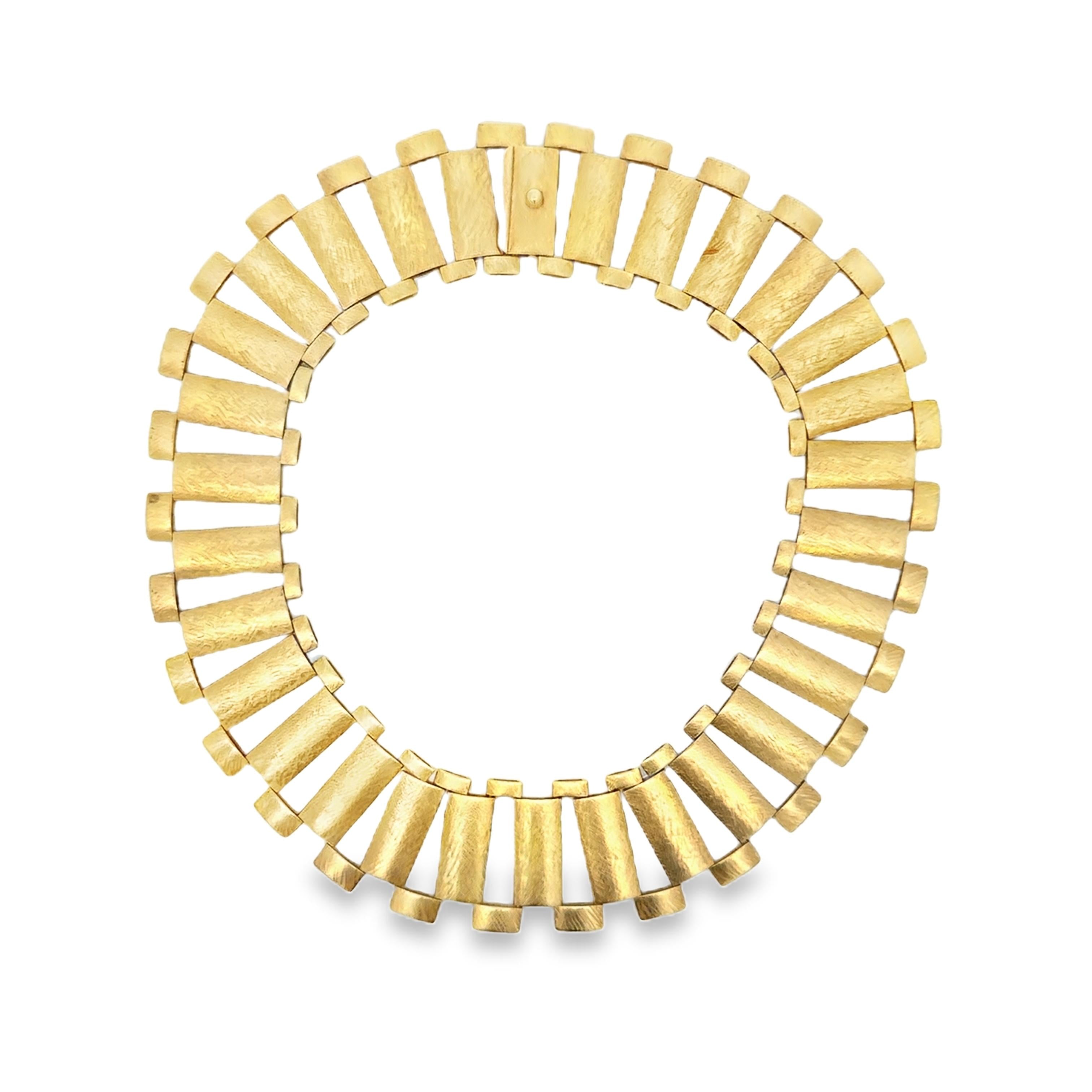 14k Yellow Gold Vintage Collar Necklace - NEEDS PRICE