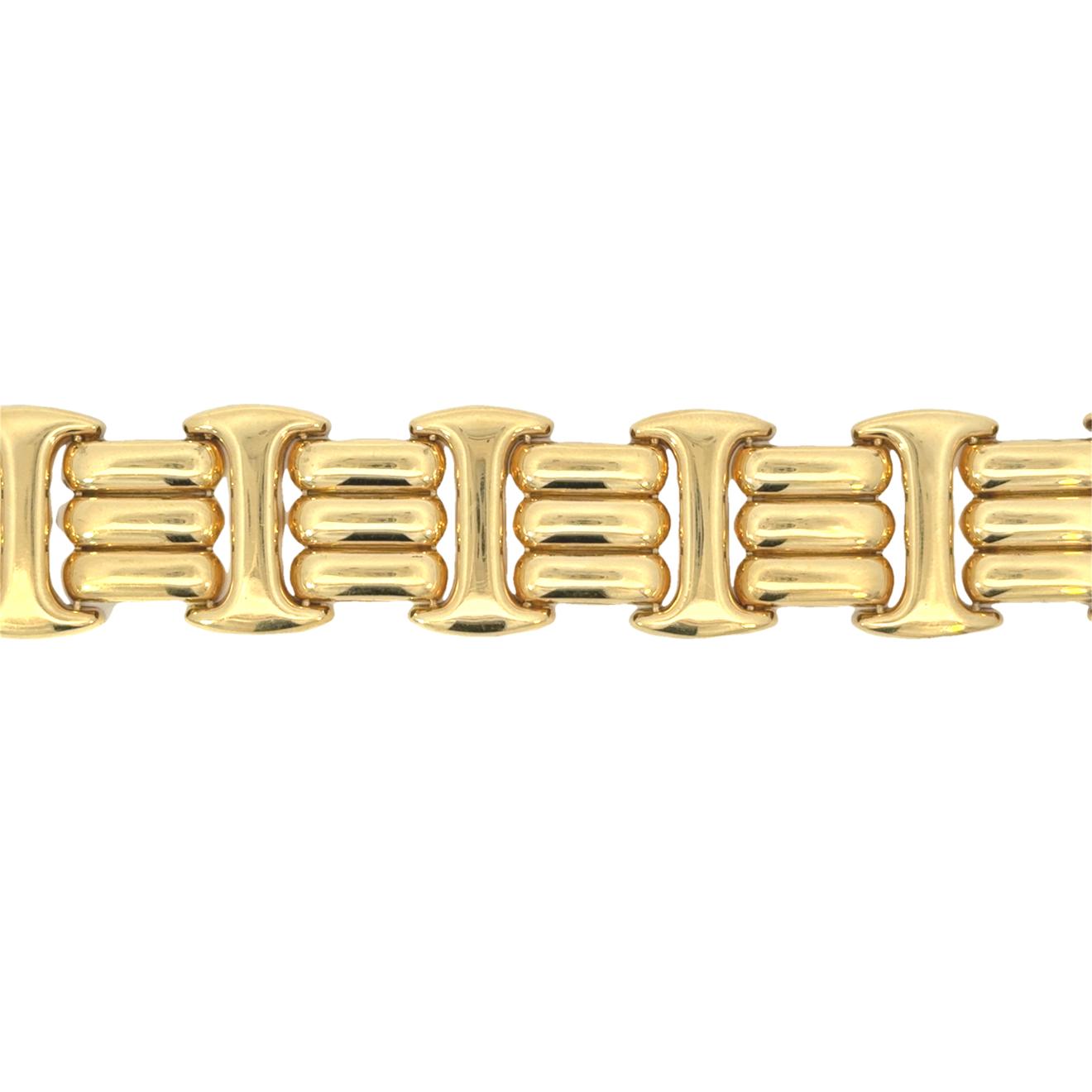 14k Yellow Gold Vintage Italian Bracelet