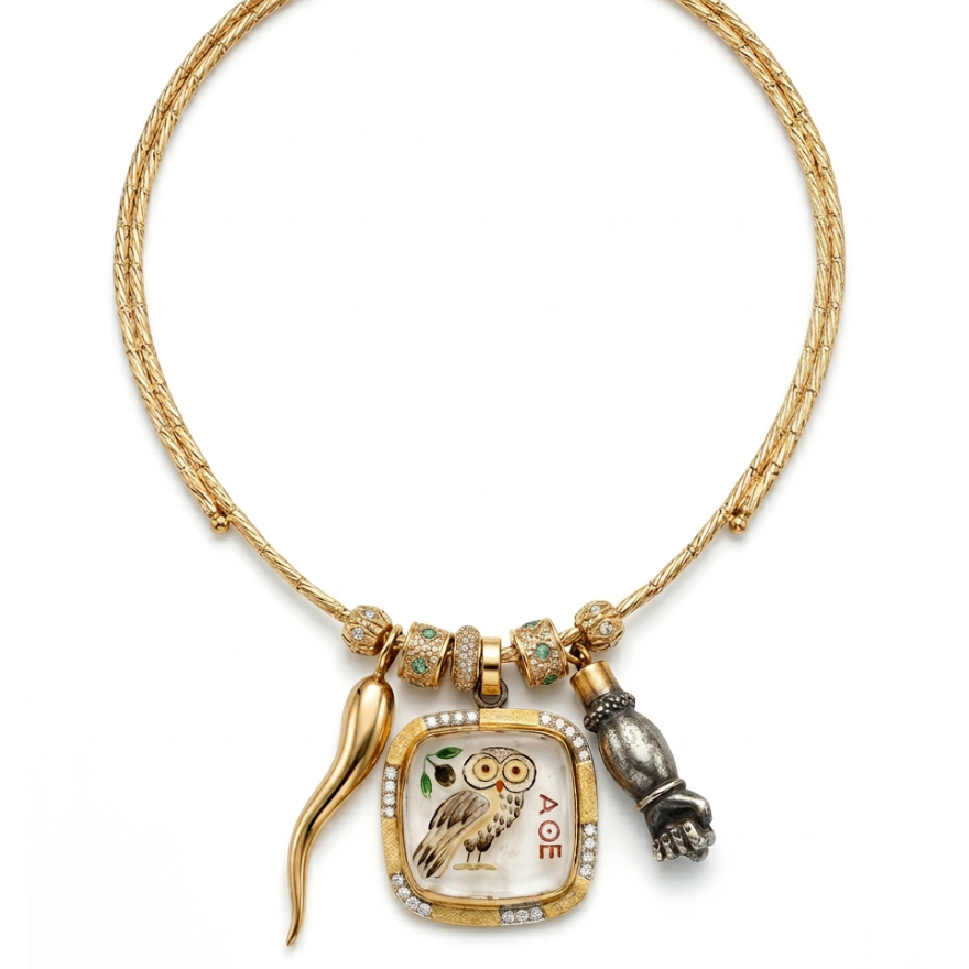 18k Yellow Gold Magnetic Chain