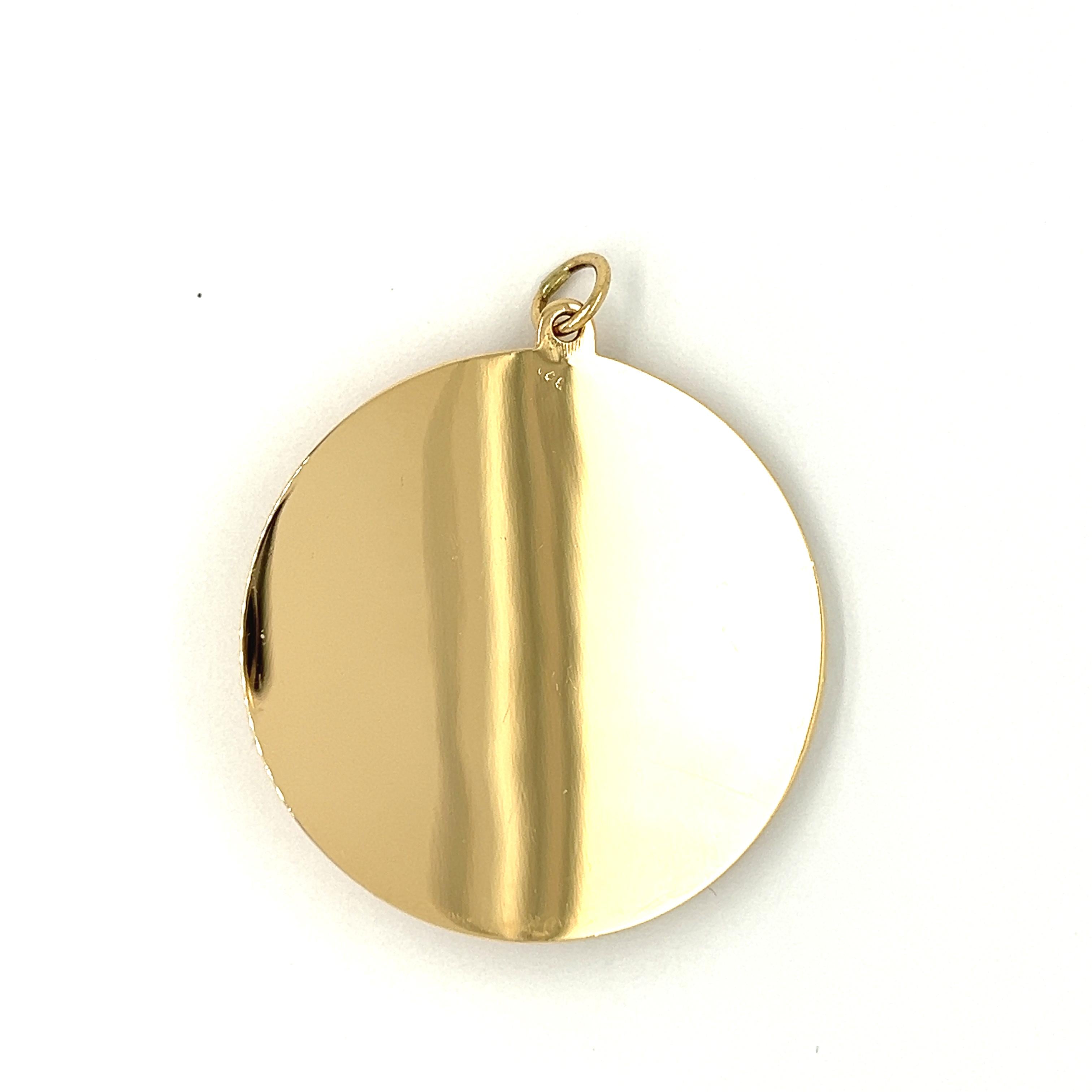 Vintage Boxer/Boston Terrier 14k Gold Charm