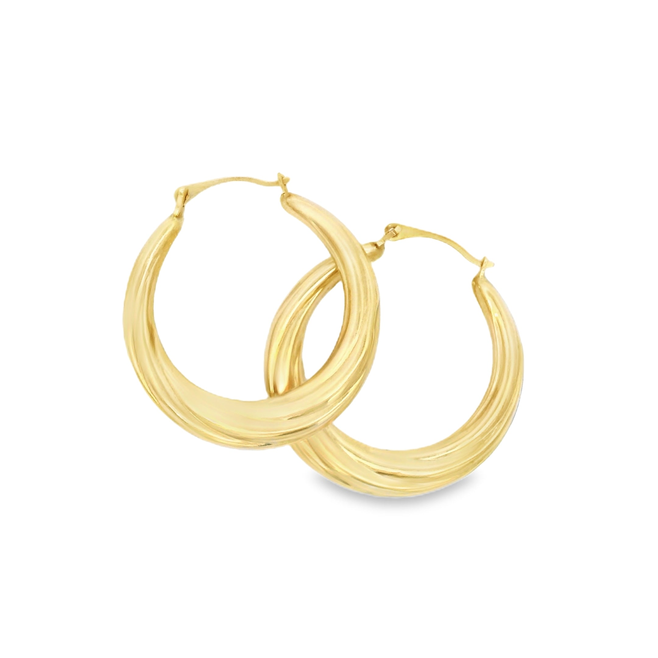 Vintage 14k Gold Hoops