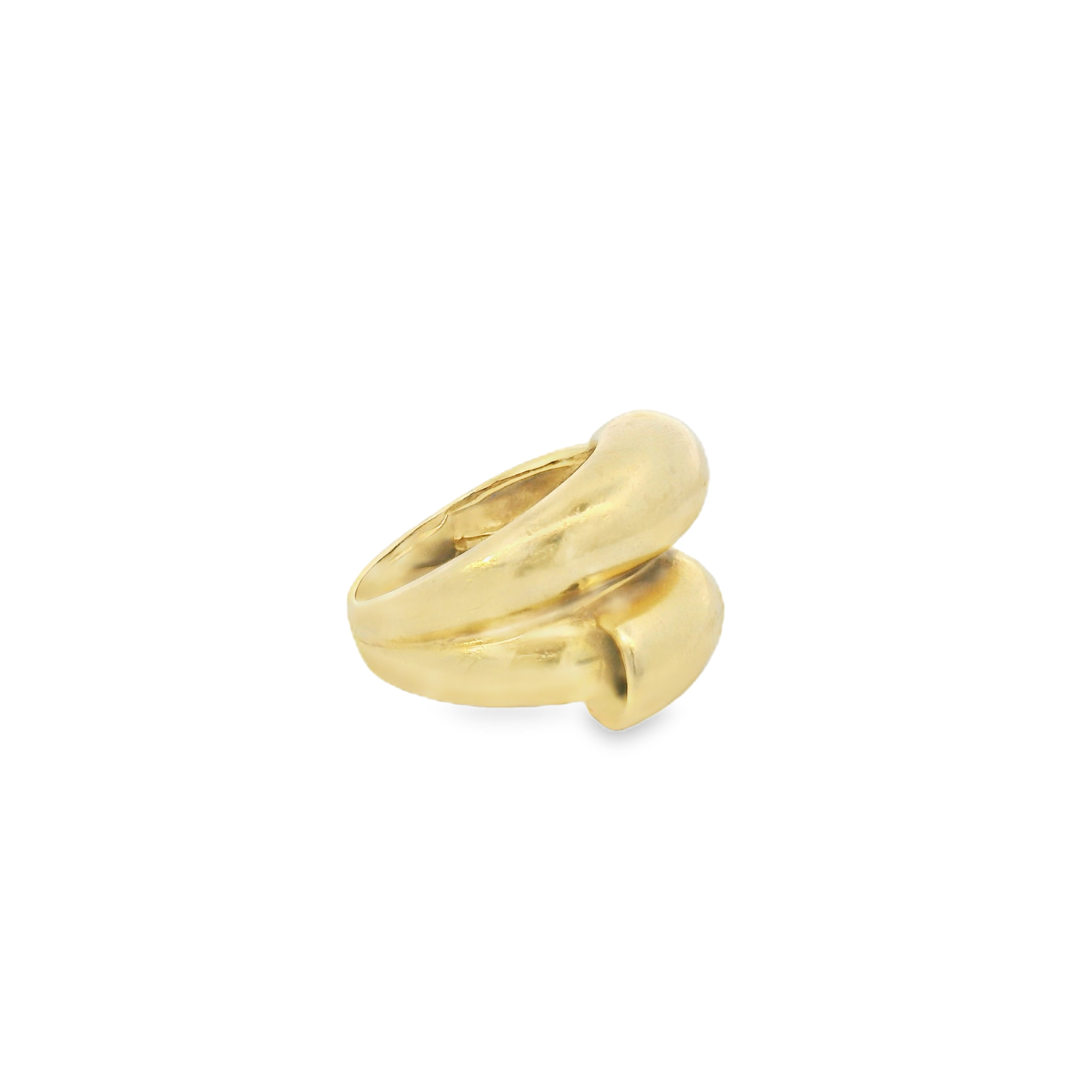 Vintage Swirl 14k Gold Ring