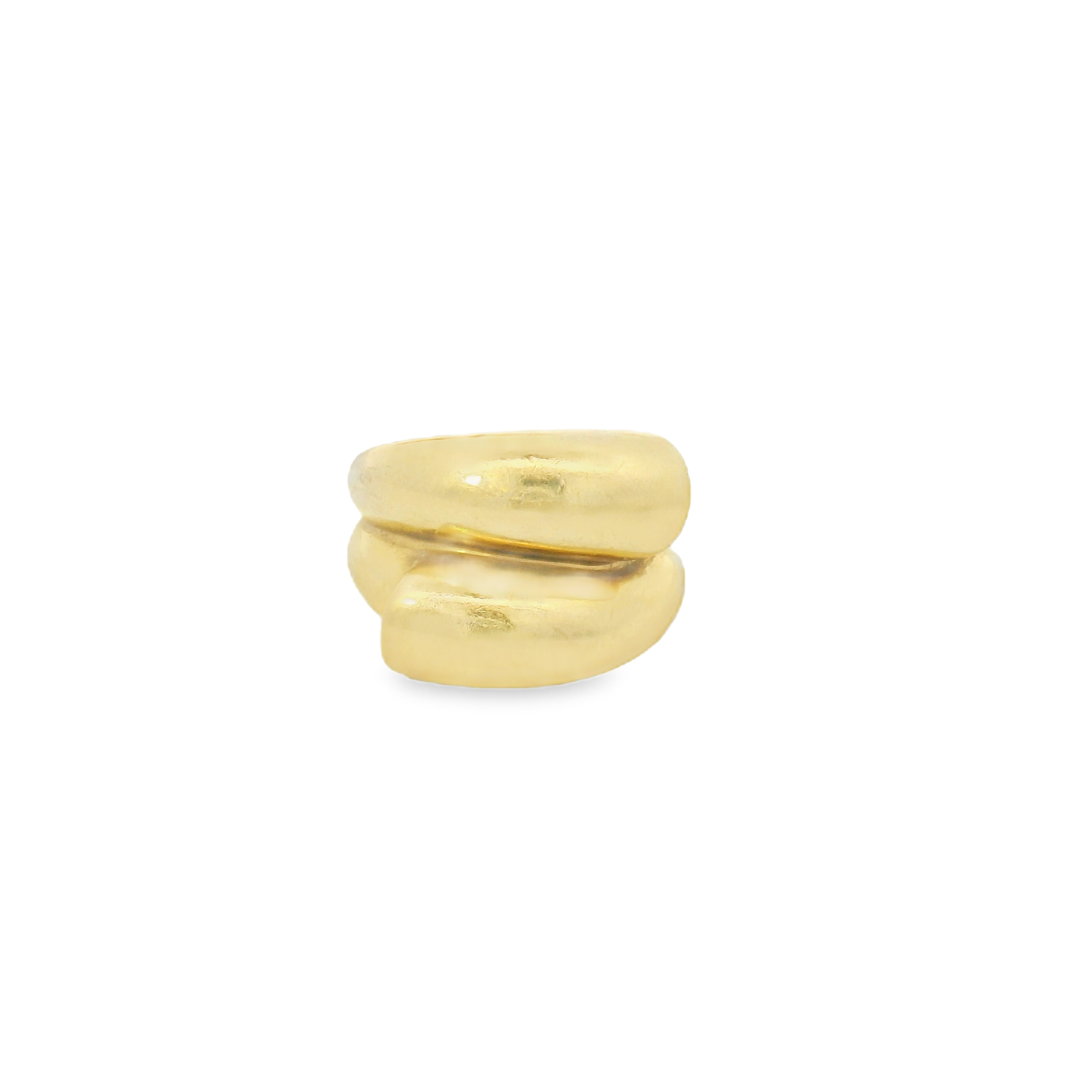 Vintage Swirl 14k Gold Ring