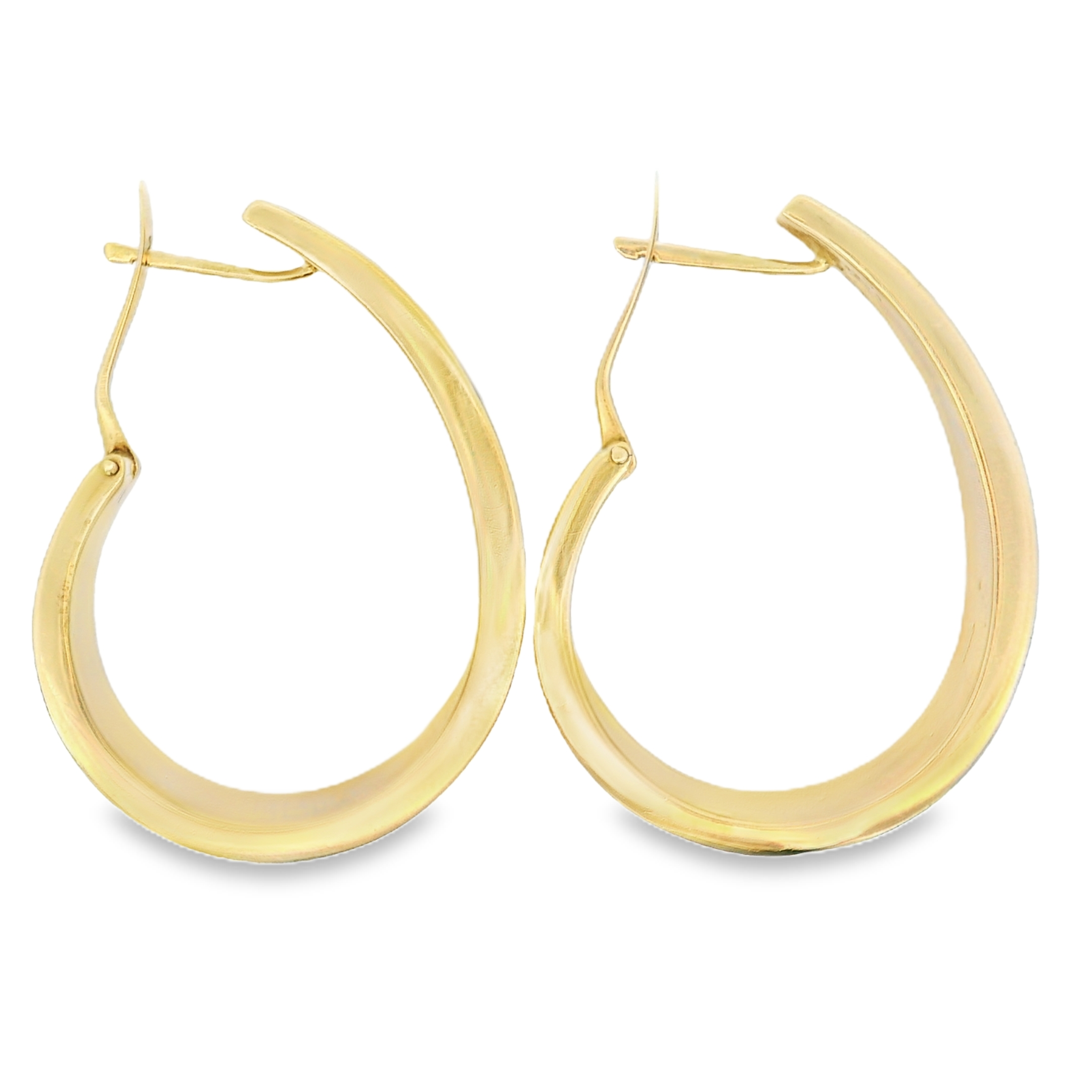 Vintage 14K Gold Hoop Earrings