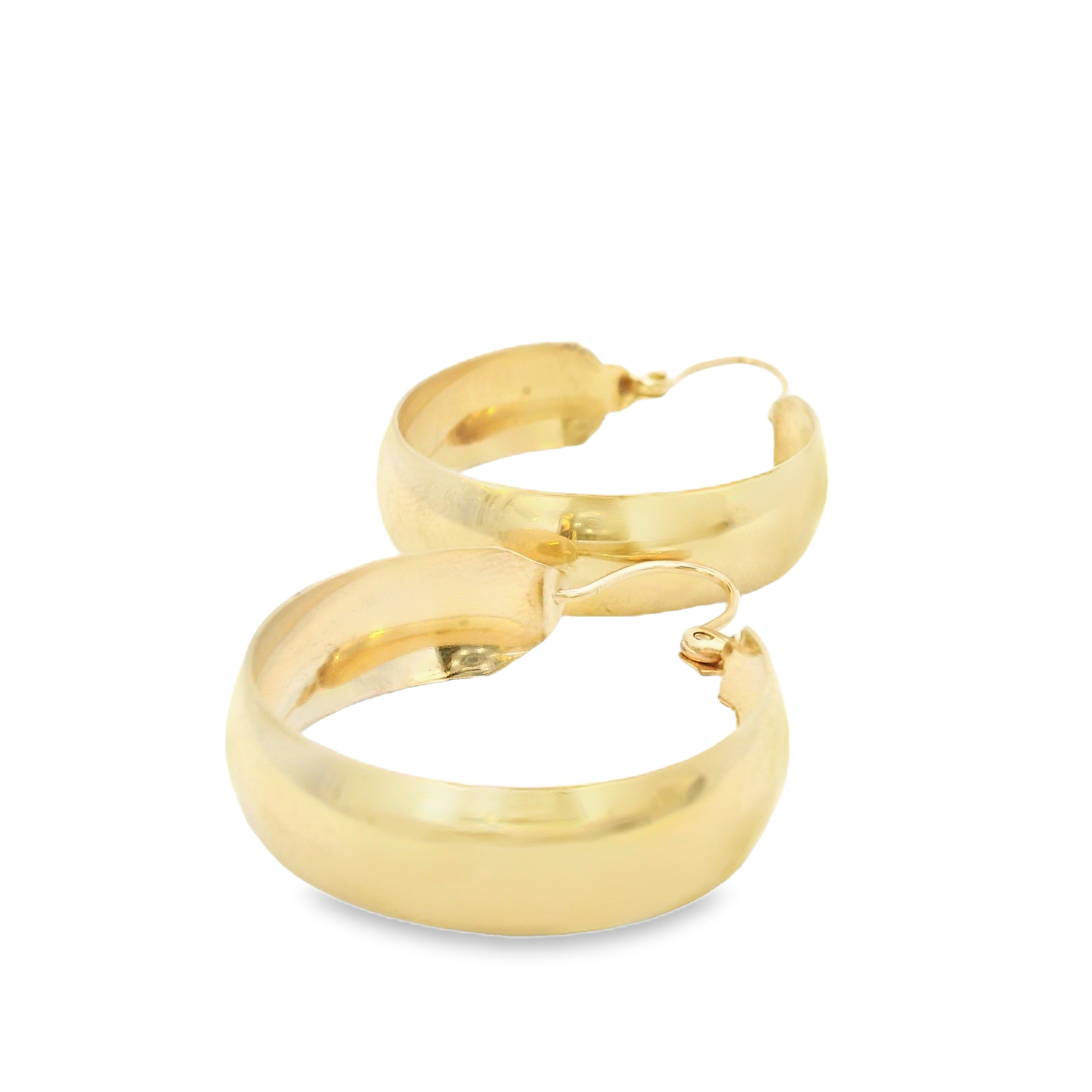 Vintage 14k Gold Hoop Earrings