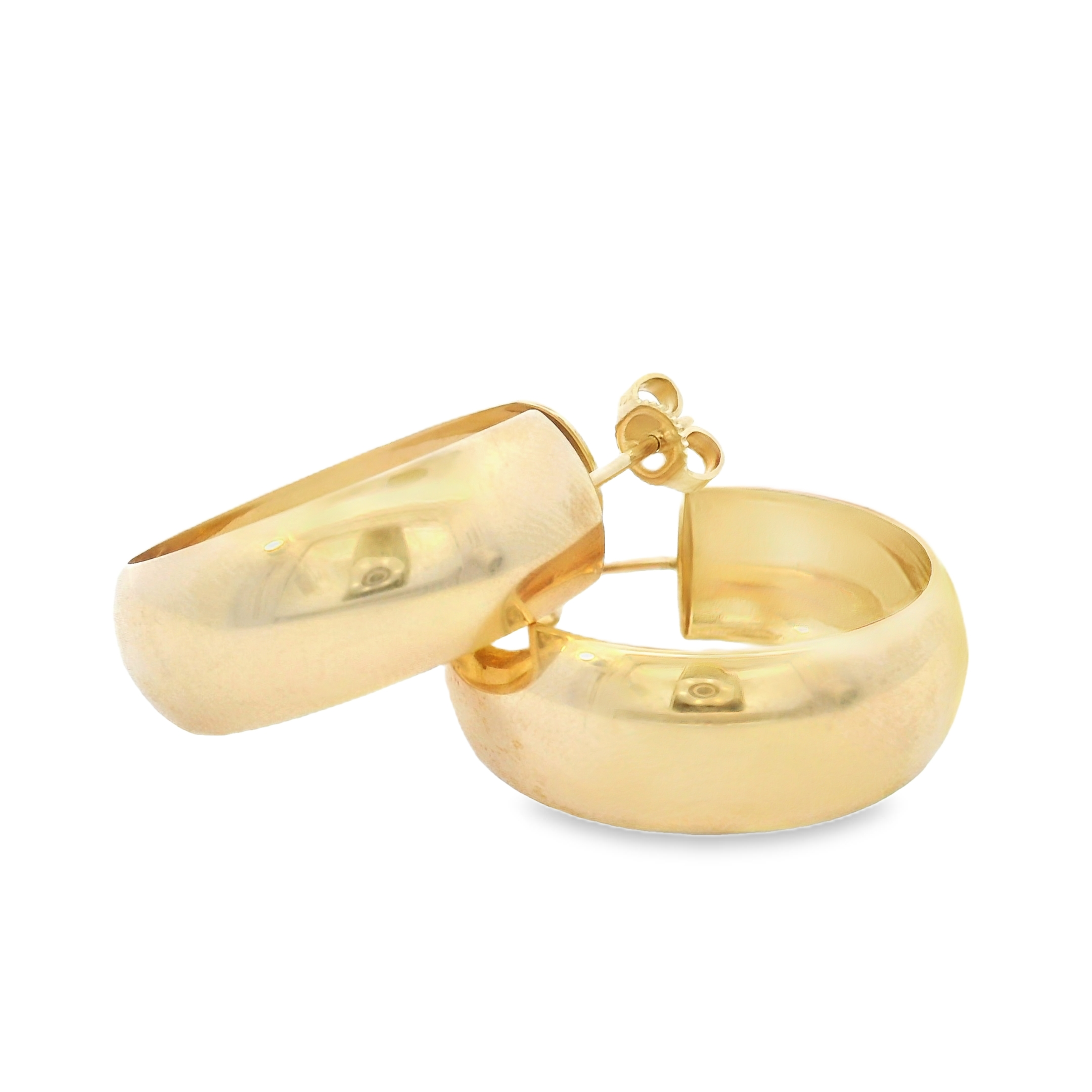 Vintage 14k Gold Hoop Earrings