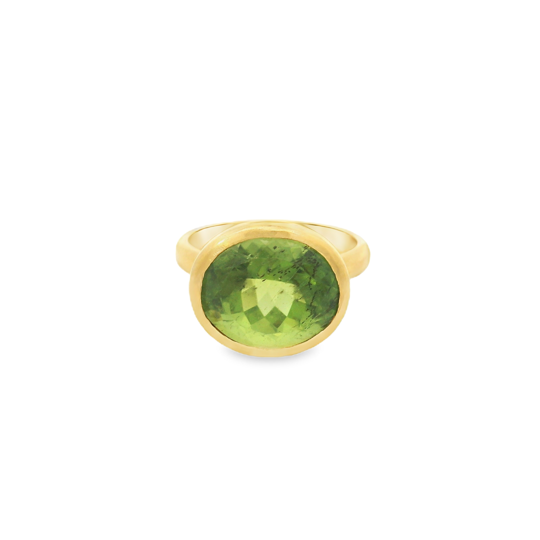 Peridot 22k Gold Ring