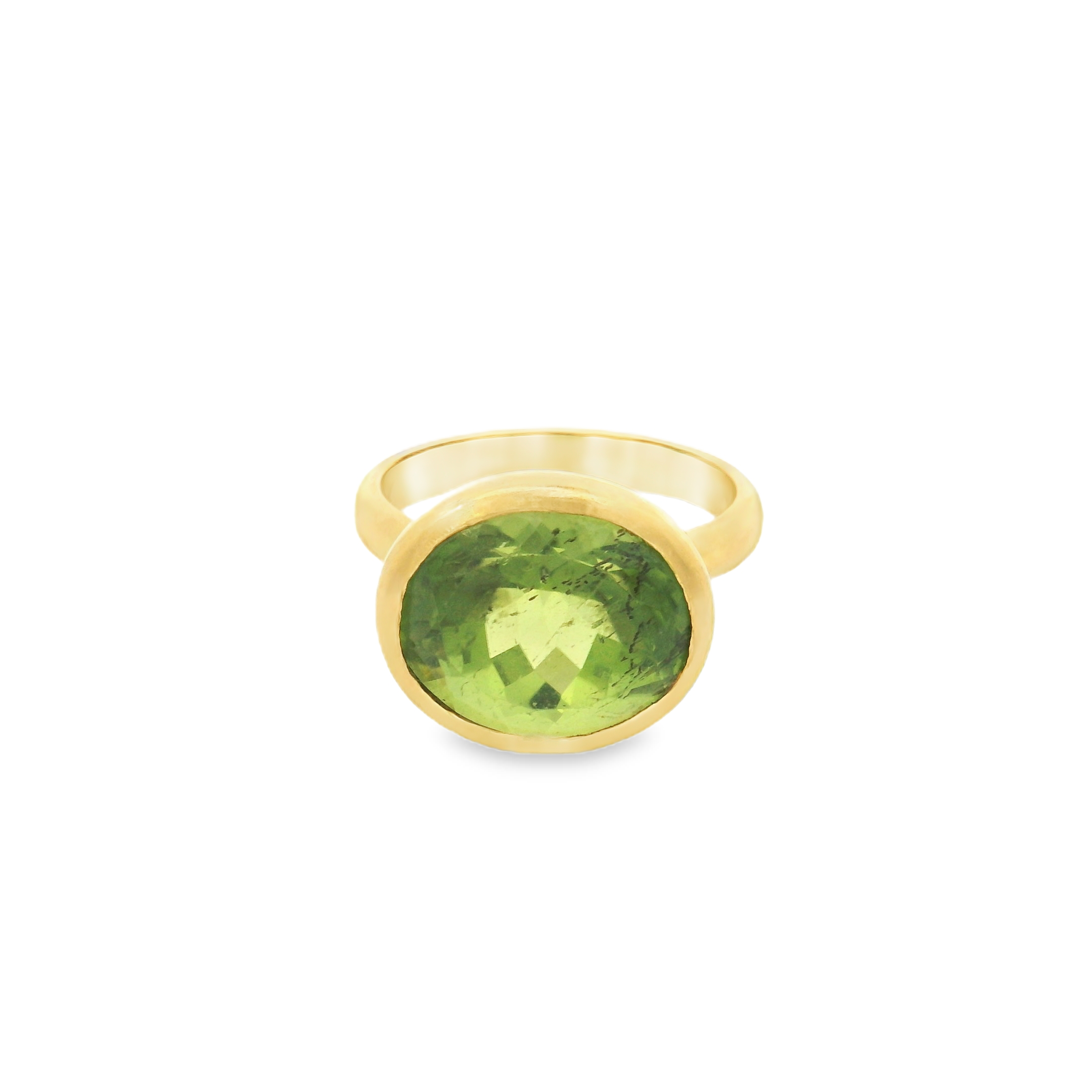 Peridot 22k Gold Ring