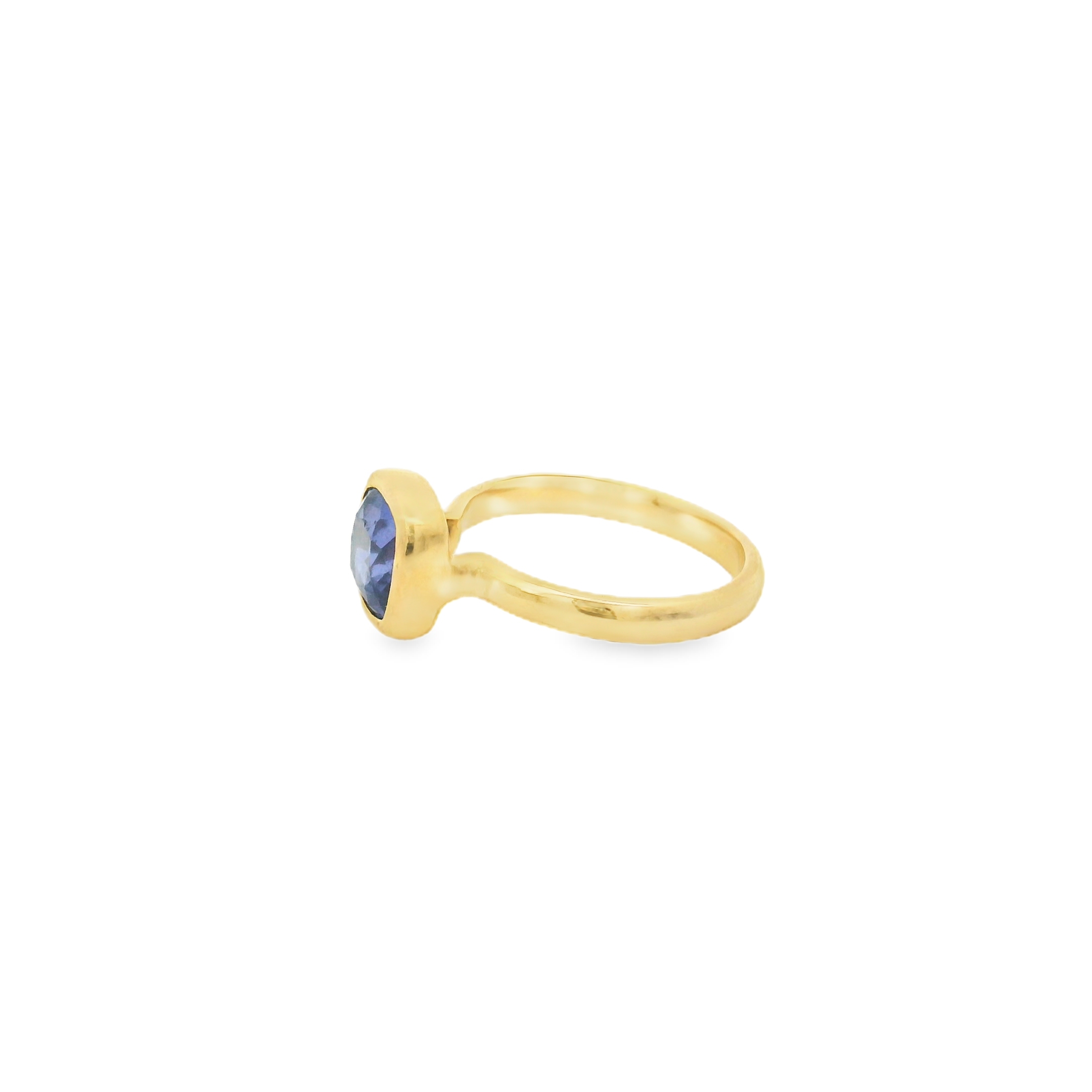 Tanzanite 22k Gold Ring