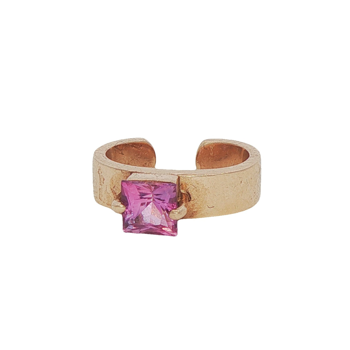 14k Diamond Sapphire Ear Cuff