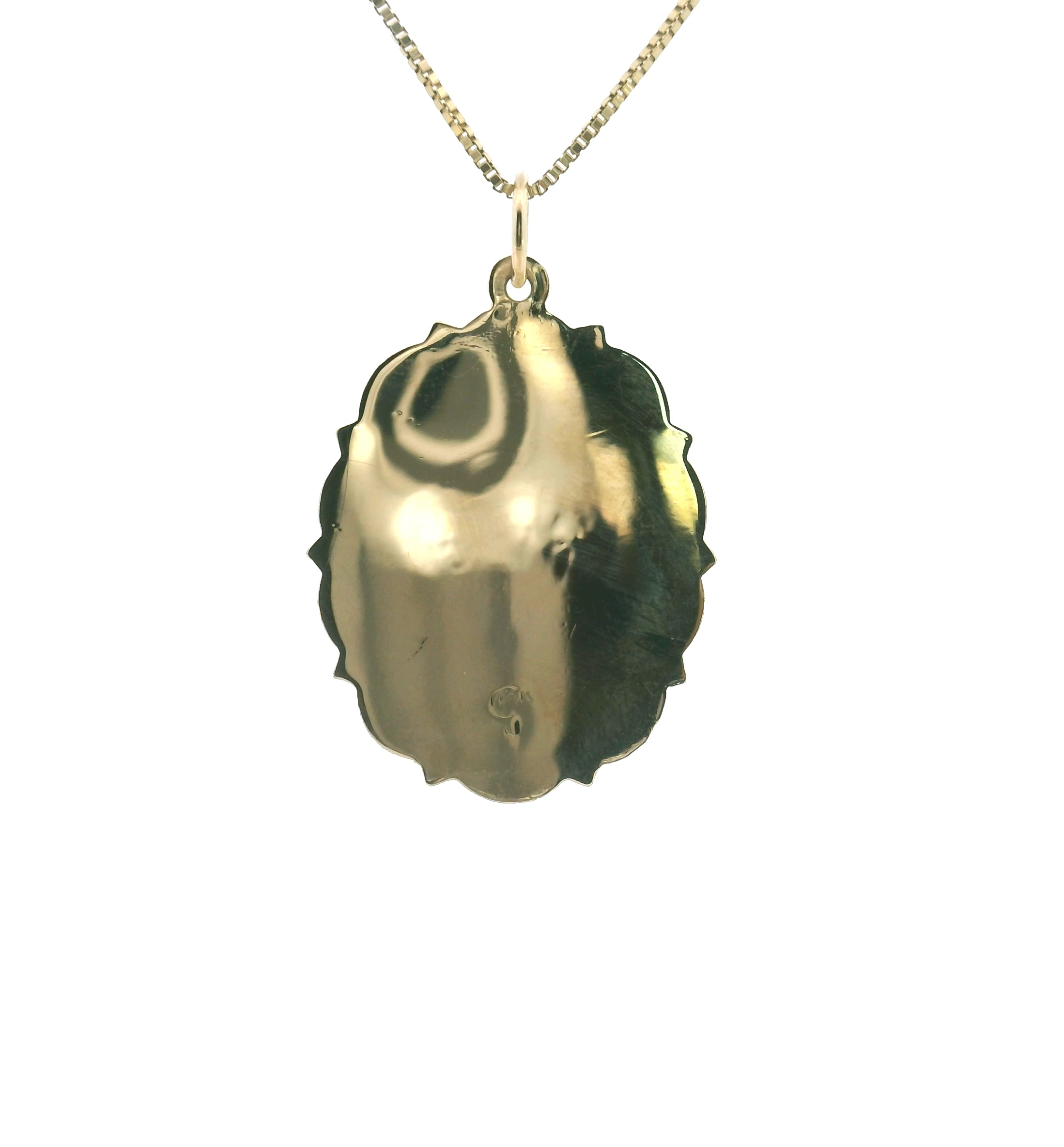 14k Yellow Gold Vintage Statue Of Liberty Charm