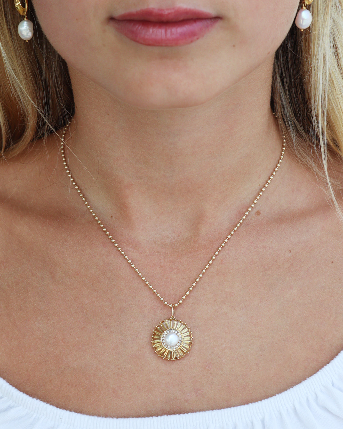 Classic Ball Chain 14k Gold