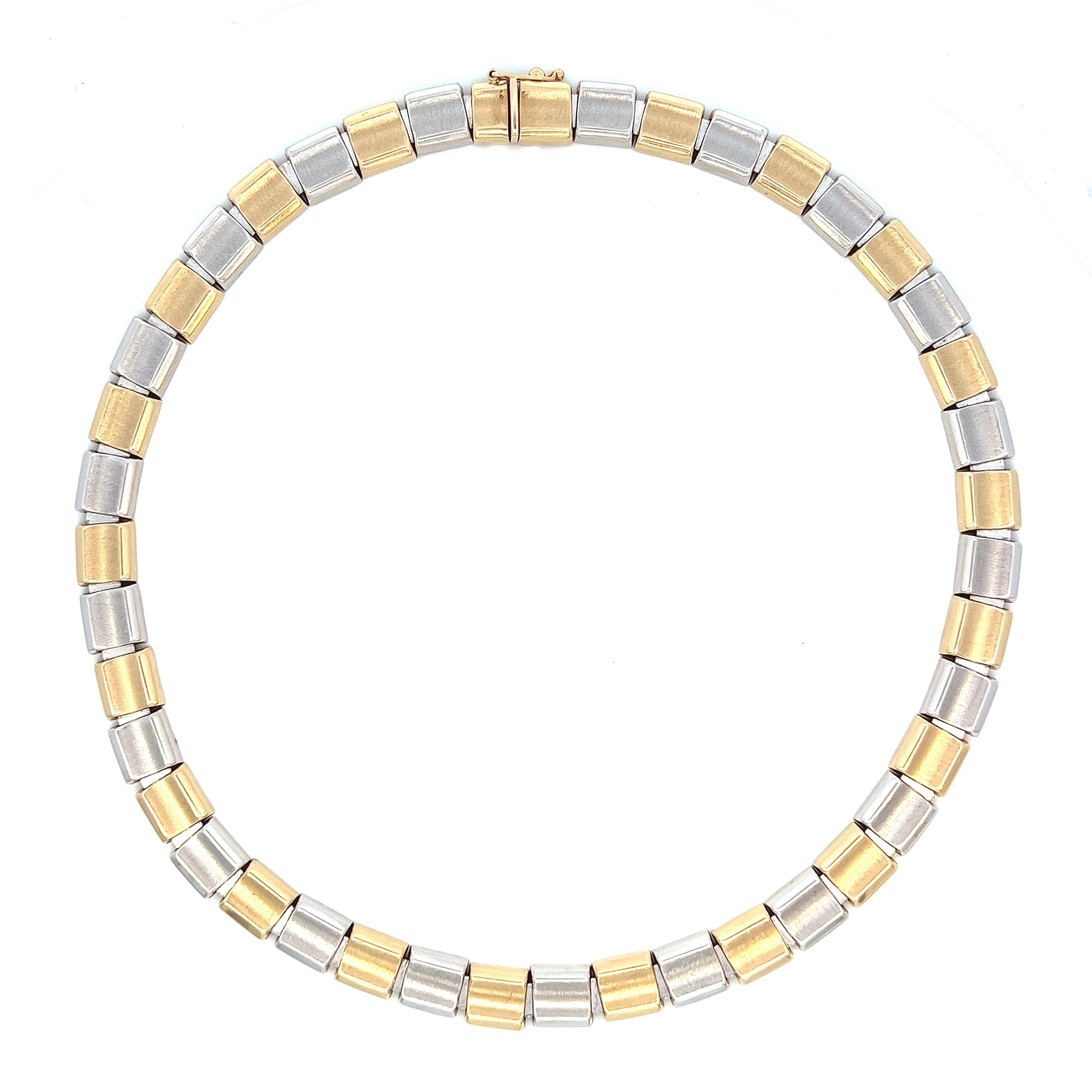 Vintage 14k White and Yellow Gold