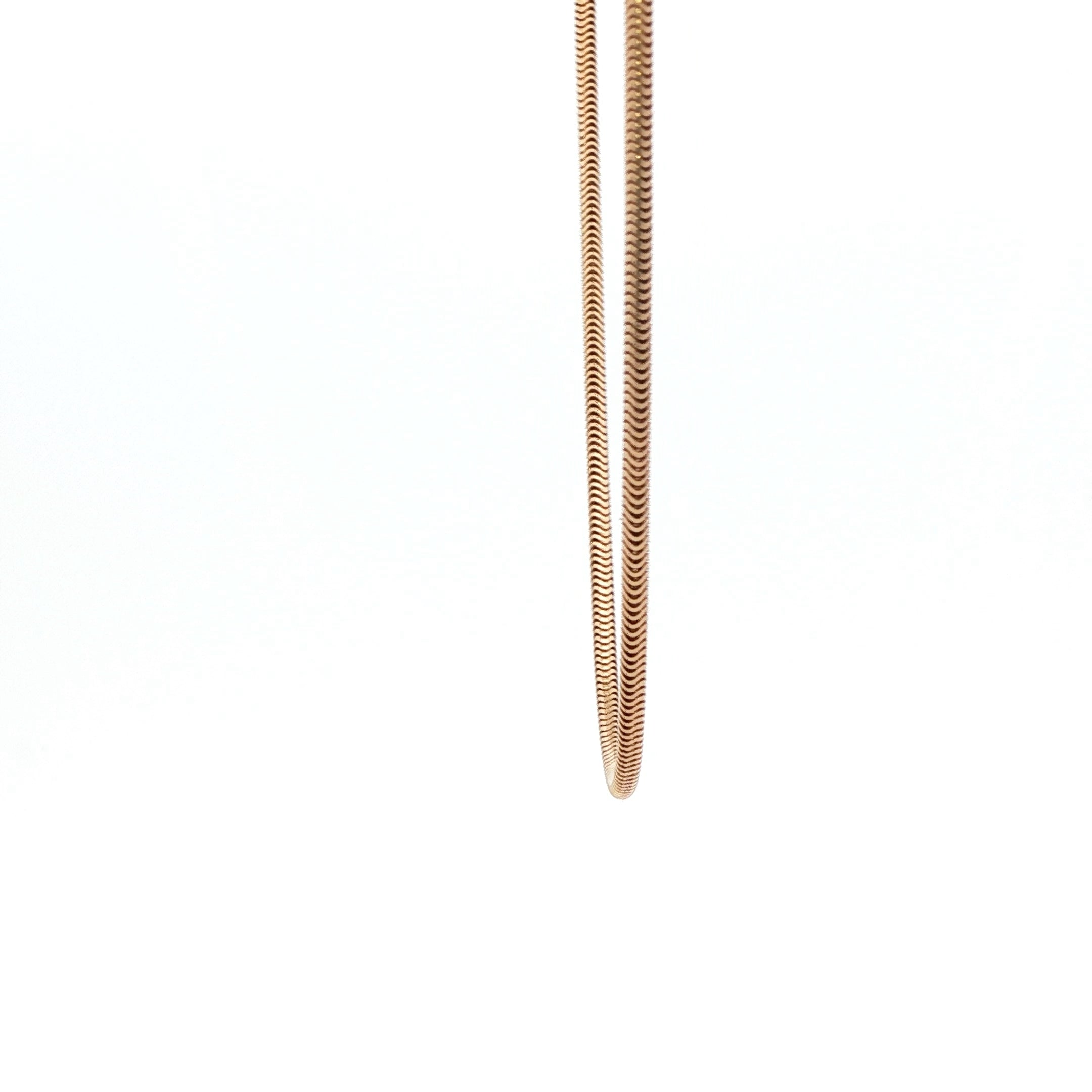 14k Yellow Gold Vintage Snake Chain