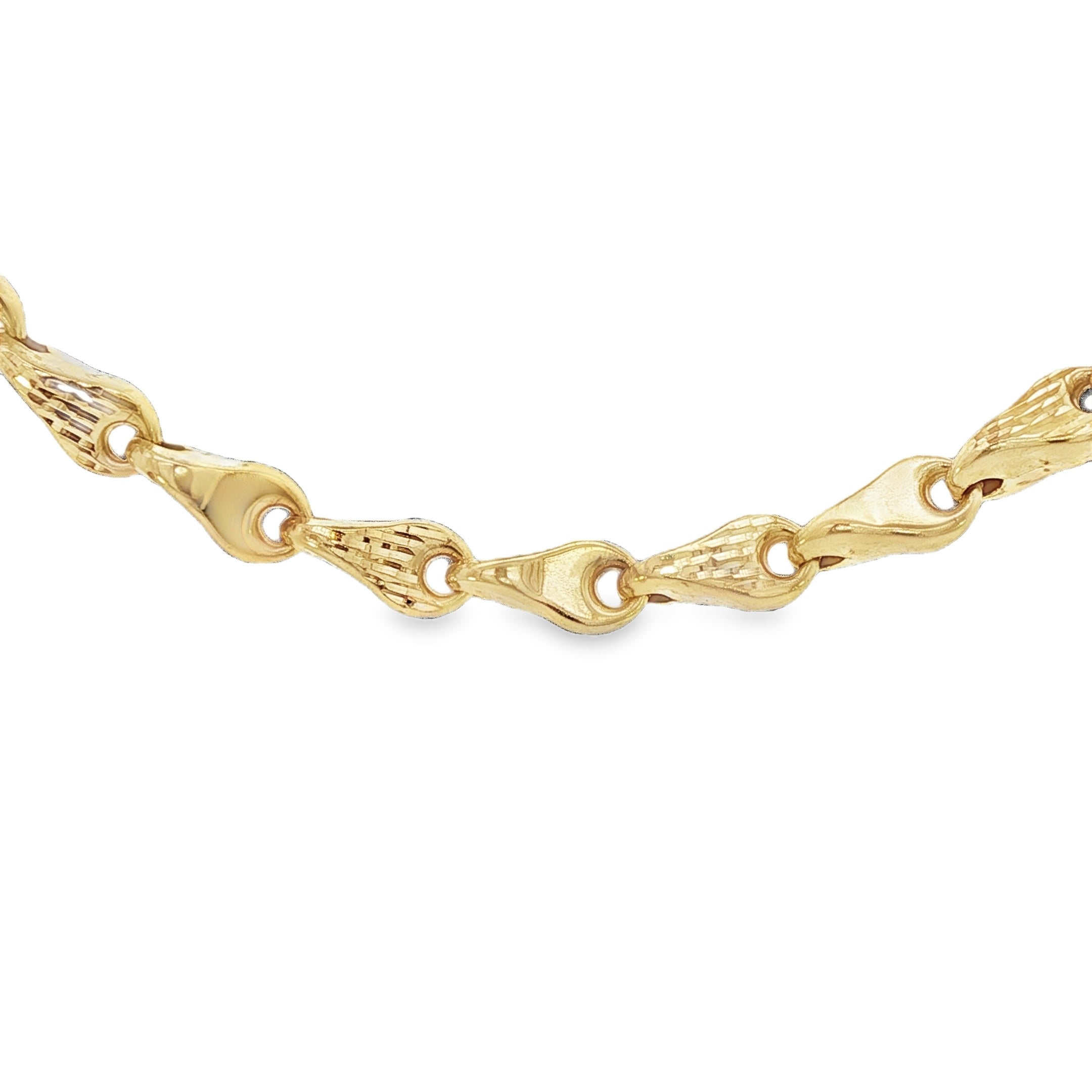 10k Yellow Gold Rope Chain Necklace