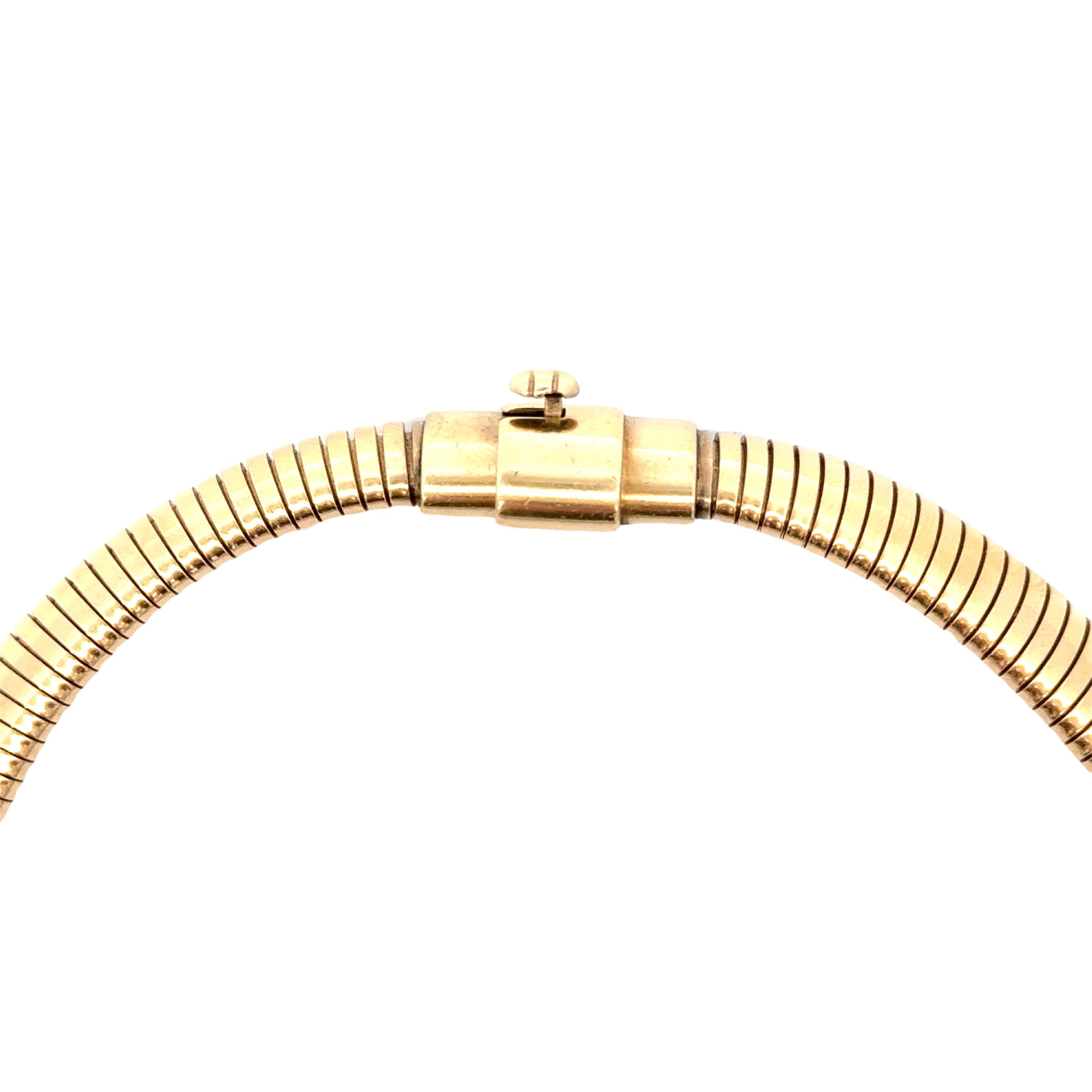 Tubogas Forstner 14k Gold Necklace