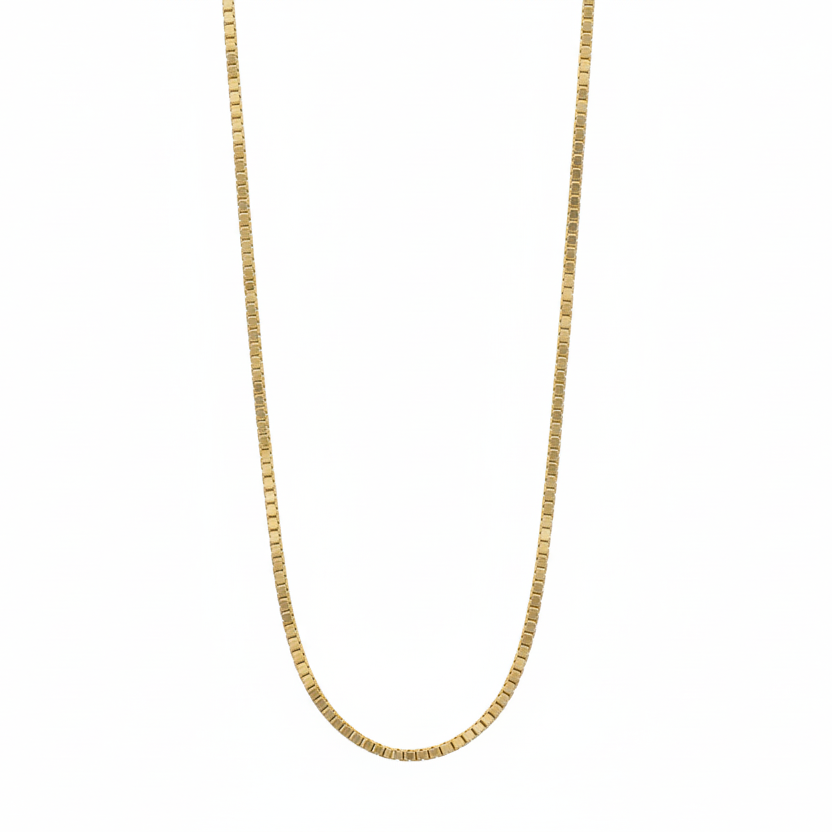 14k Yellow Gold Vintage 20” Chain