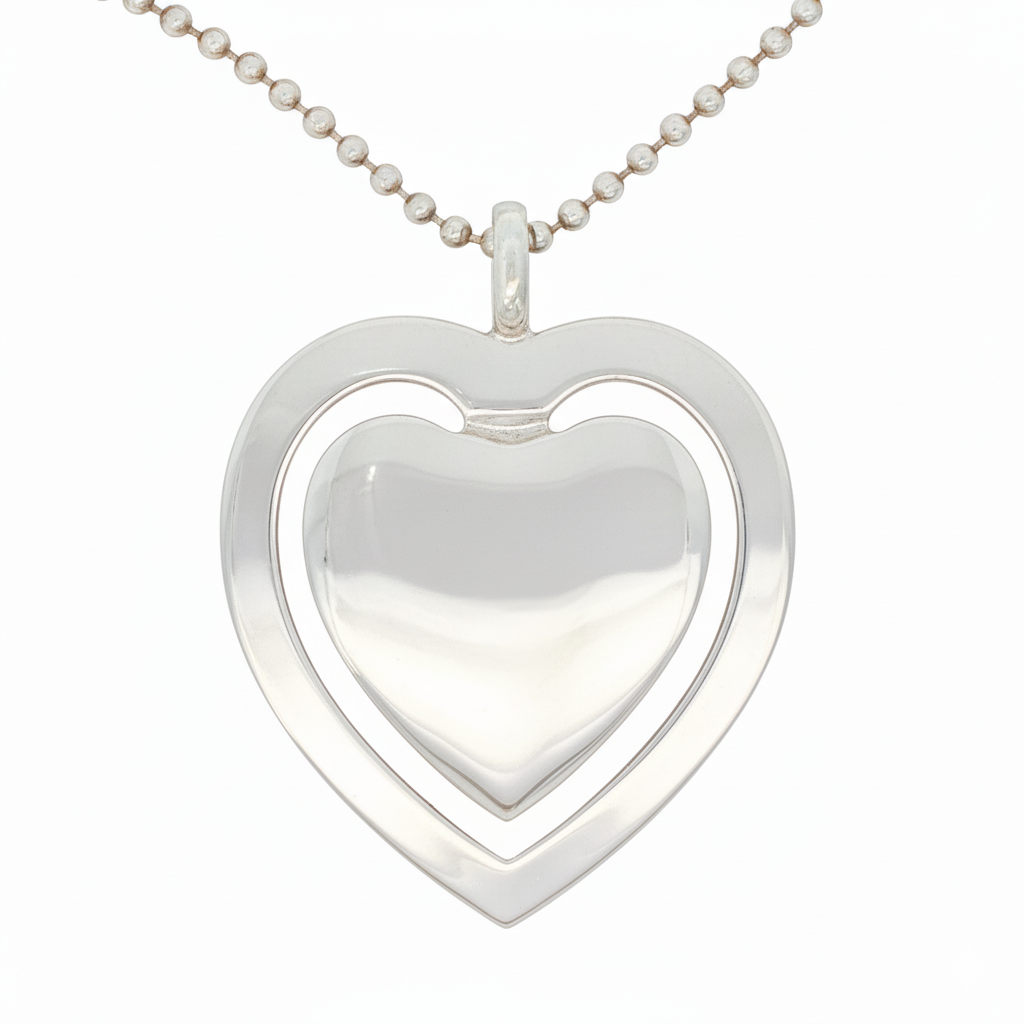 Sterling Silver Heart Pendant