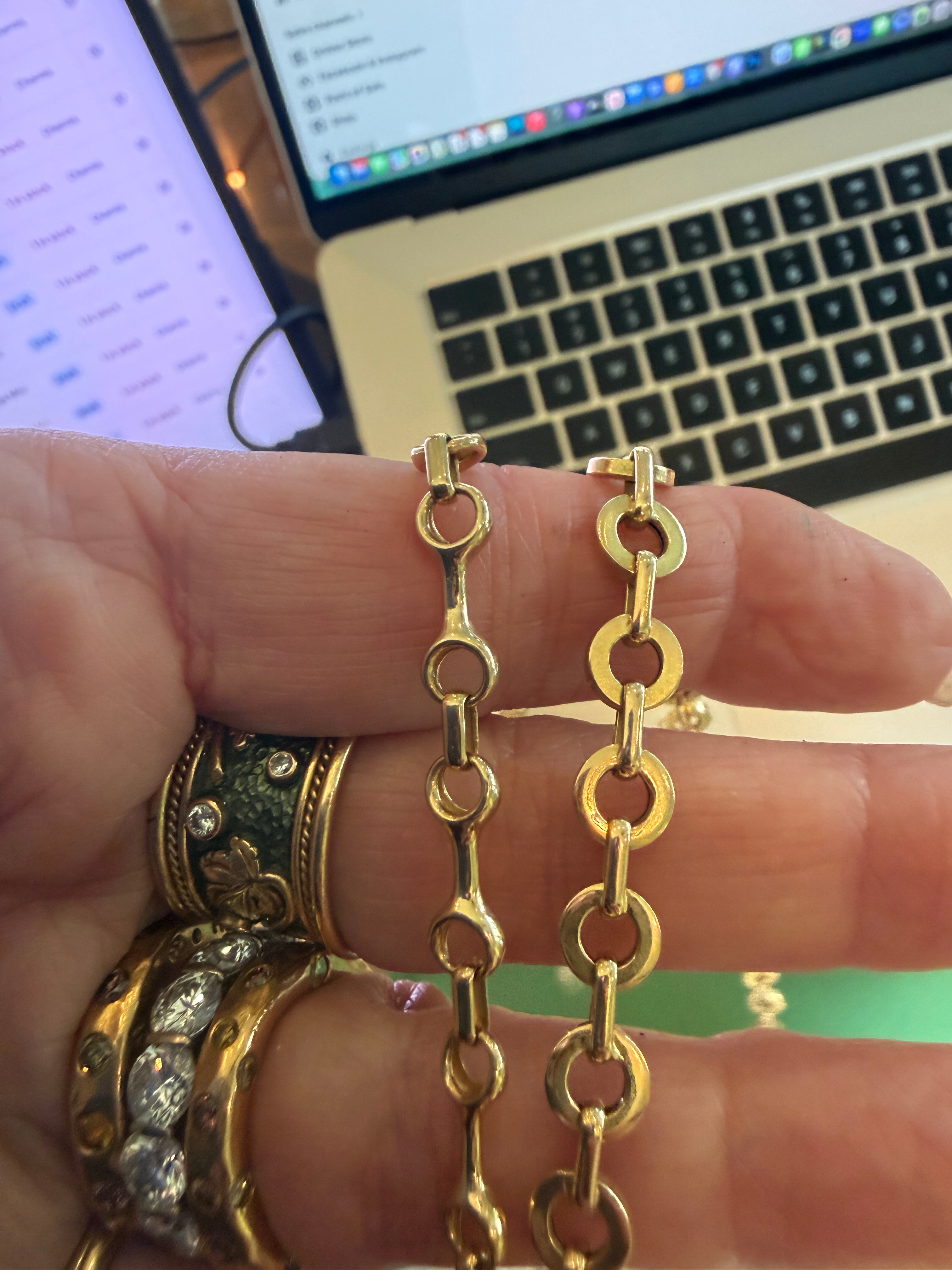 charm necklace