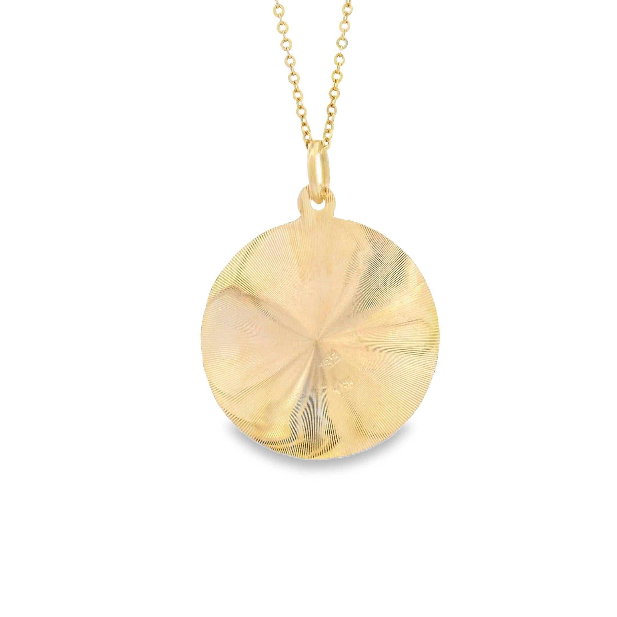 14k Yellow Gold Vintage Libra Charm (price)