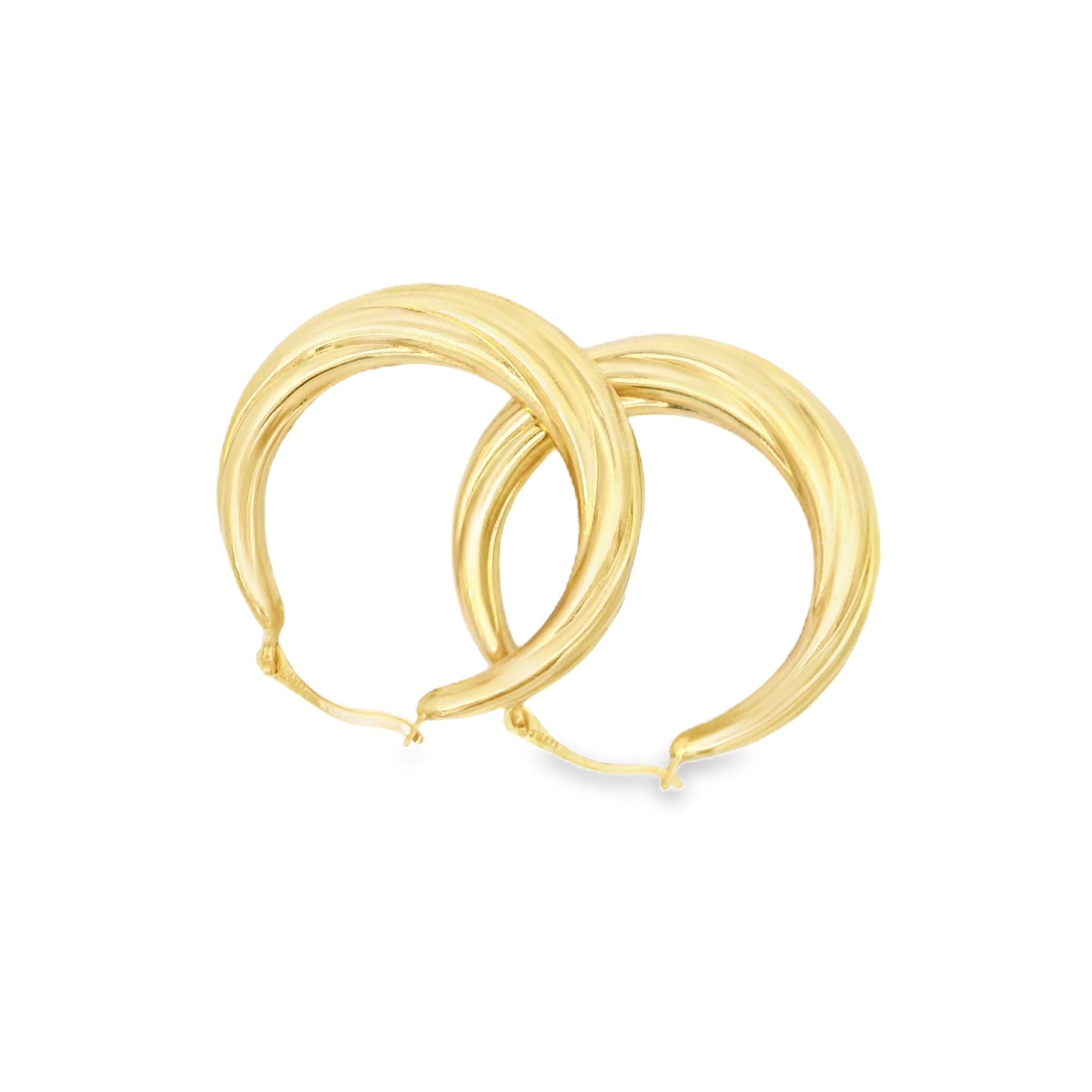 Vintage 14k Gold Hoops